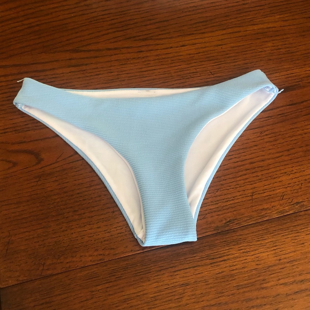 NWOT Baby Blue Bikini Bathing Suit Bottoms
